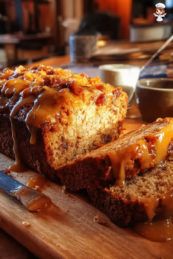 Dense Sweet Potato Loaf with Orange Ginger Glaze