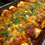 Easy bean and cheese enchiladas recipe that delights!