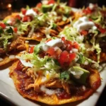 Easy chicken tostadas are a quick and tasty meal!