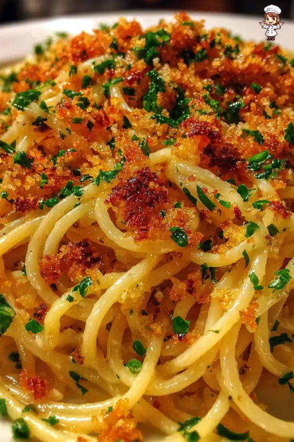 Garlic bread pasta recipe