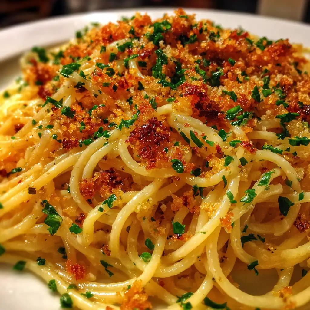 Garlic bread pasta recipe