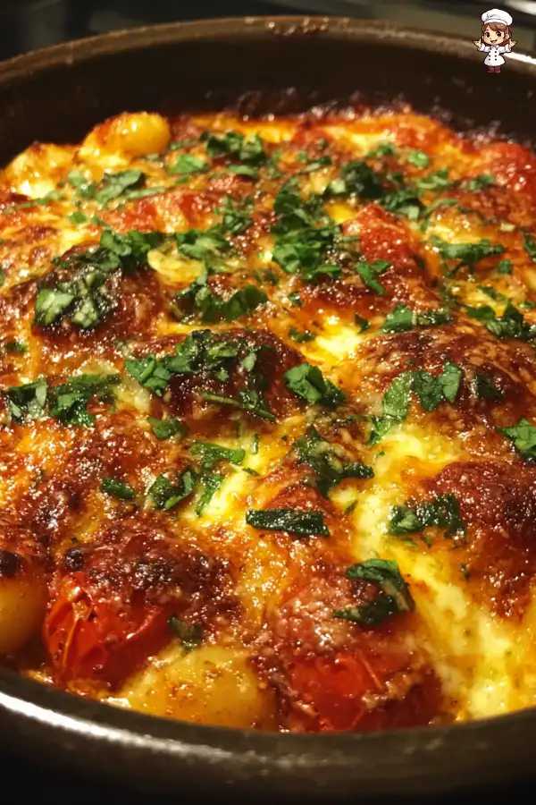 Gnocchi tomato bake is the ultimate comfort food delight!
