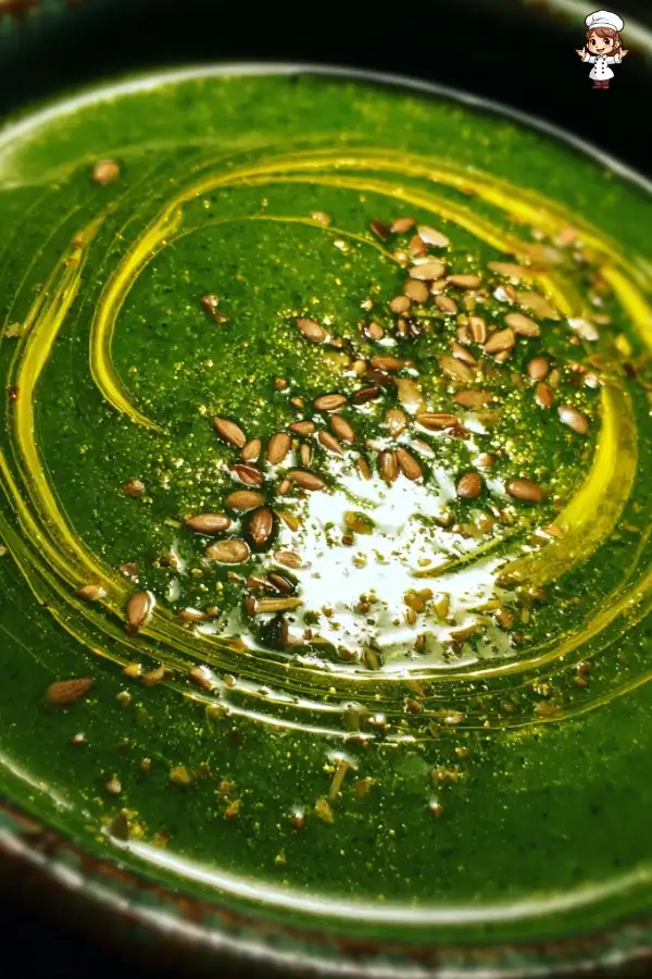 Green detox soup recipe