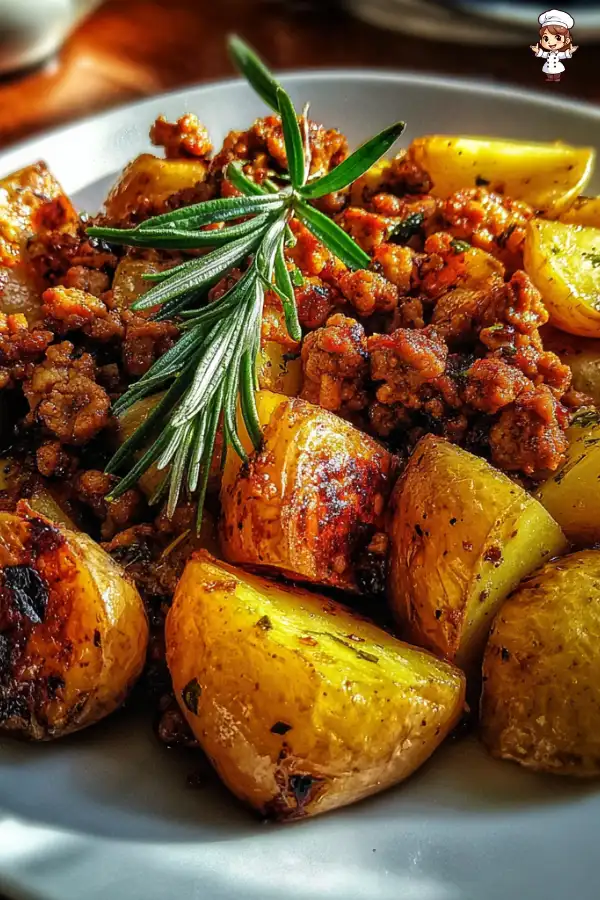 Ground turkey and potatoes recipe