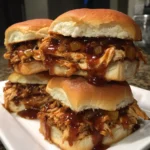 Hawaiian chicken sandwiches in a crock pot are irresistible!