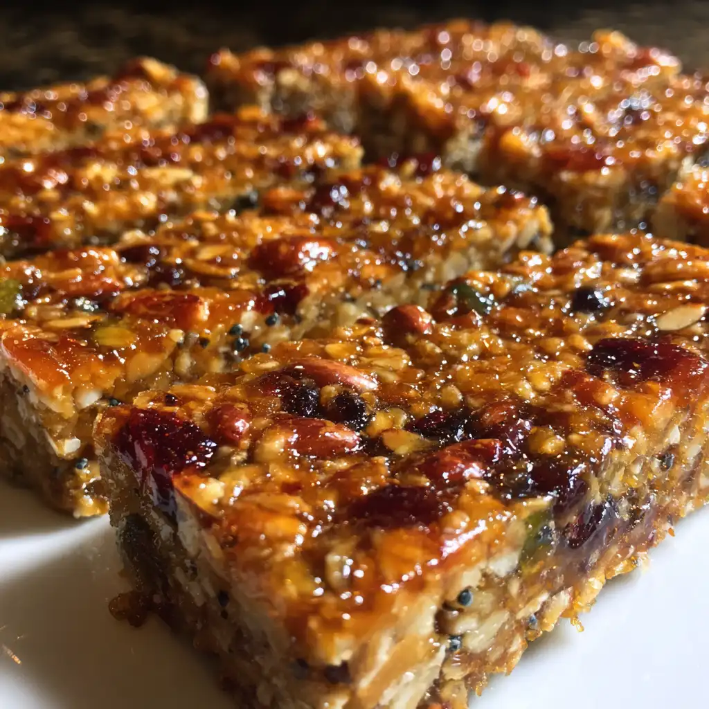 Homemade granola bar