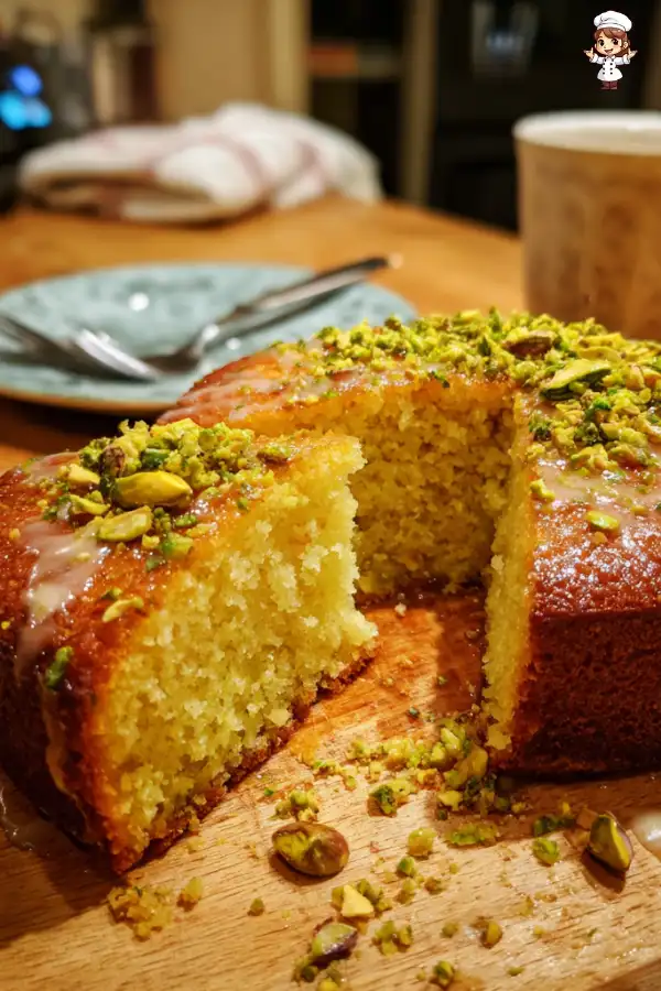 Lemon Pistachio Yogurt Cake is a must-try delight!
