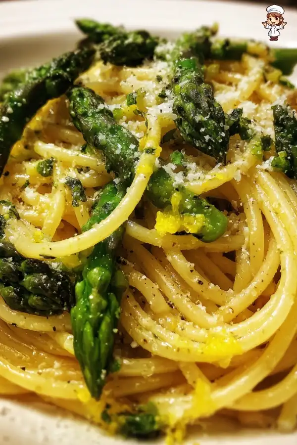Lemon asparagus pasta recipe