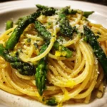 Lemon asparagus pasta recipe
