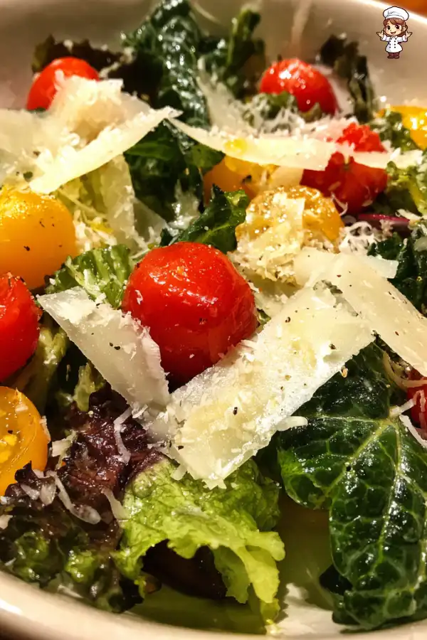 Lemon parmesan salad recipe