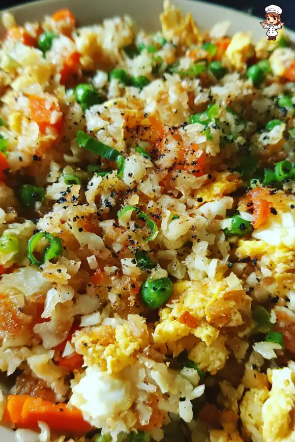 Low carb fried rice is a delicious way to eat healthy!