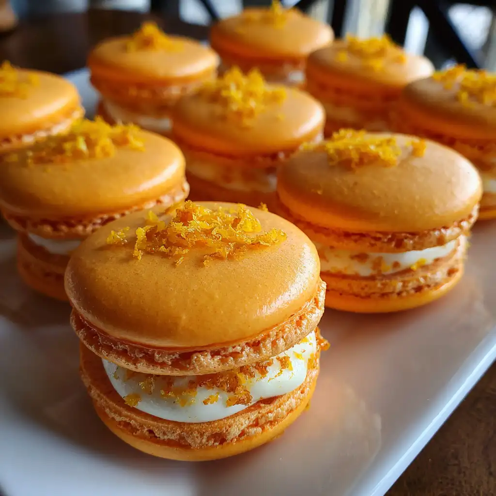 Mandarin Orange Macarons Recipe Discover a Sweet Delight!