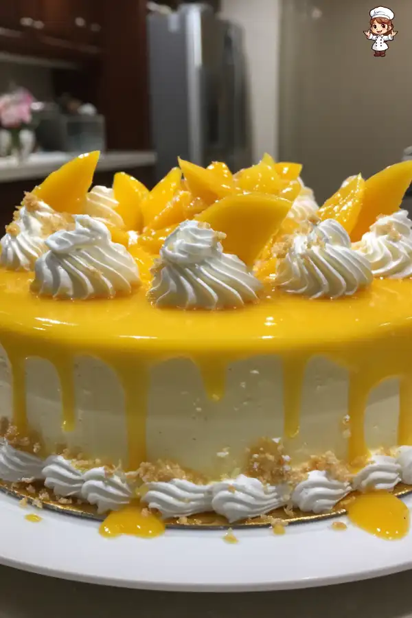 Mango Mousse Cake Recipe Discover a Tropical Delight!