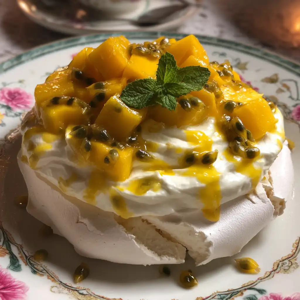 Mango Passionfruit Pavlova Recipe A Must-Try Delight!