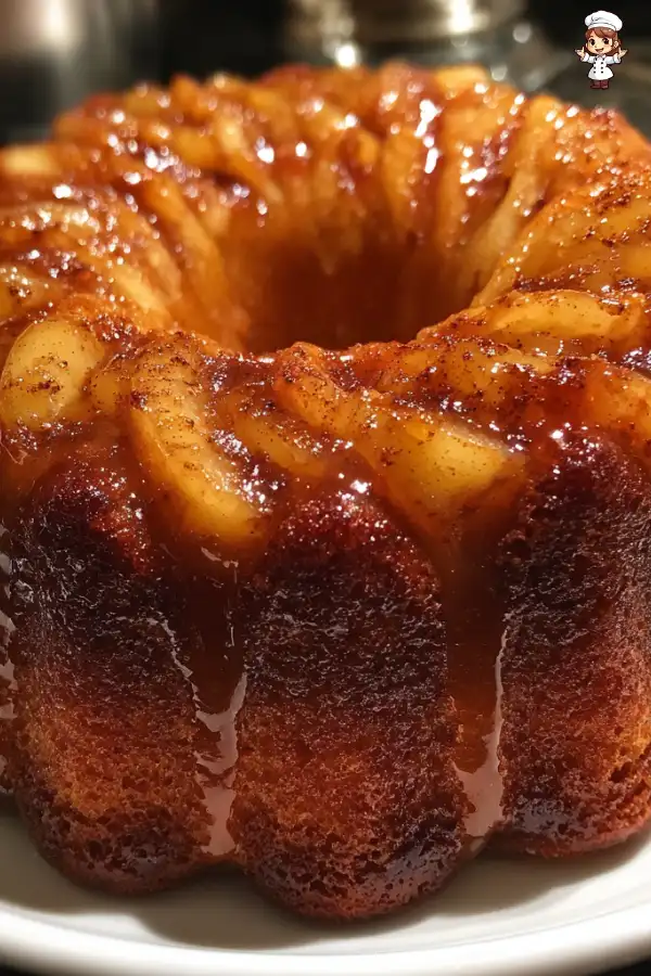 Maple Glazed Pear Cake Recipe