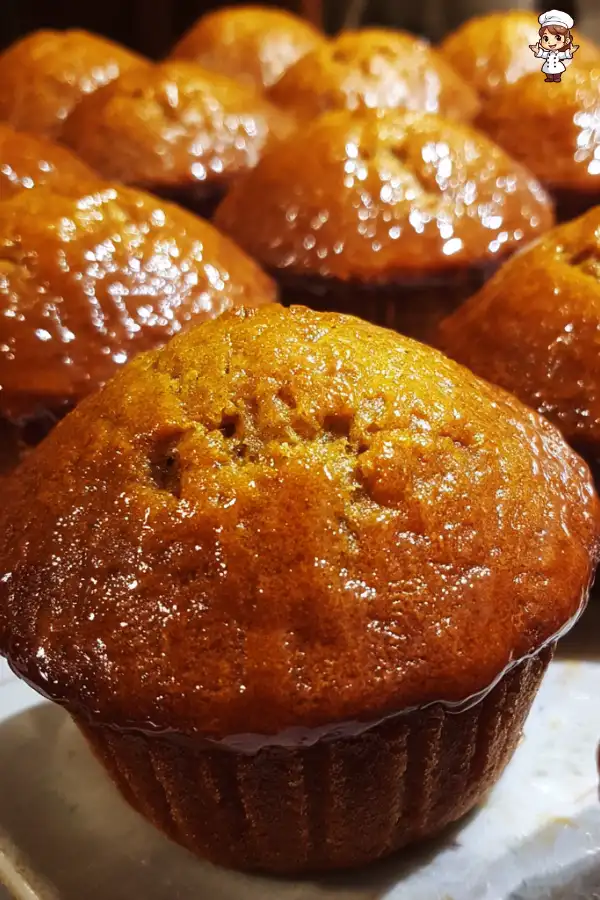 Maple Glazed Pumpkin Muffins