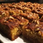 Maple Pecan Blondies