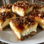 Maple Pecan Cheesecake Bars are a must-try dessert!