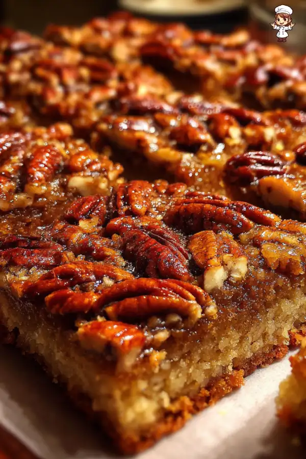 Maple Pecan Cookie Bars