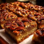 Maple Pecan Cookie Bars
