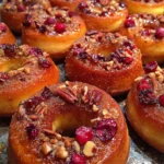 Maple Pecan Cranberry Donuts are a must-try delight!