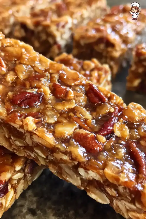 Maple Pecan Granola Bars Recipe