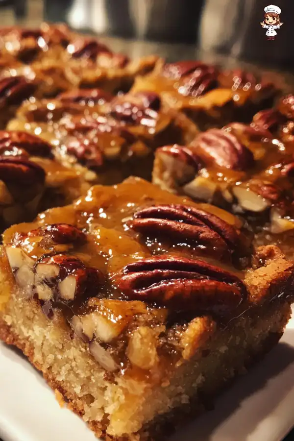 Maple Pecan Pear Blondies are a must-try dessert!