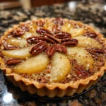 Maple Pecan Pear Tart