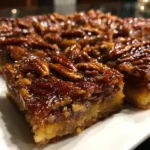 Maple Pecan Pie Bars Recipe