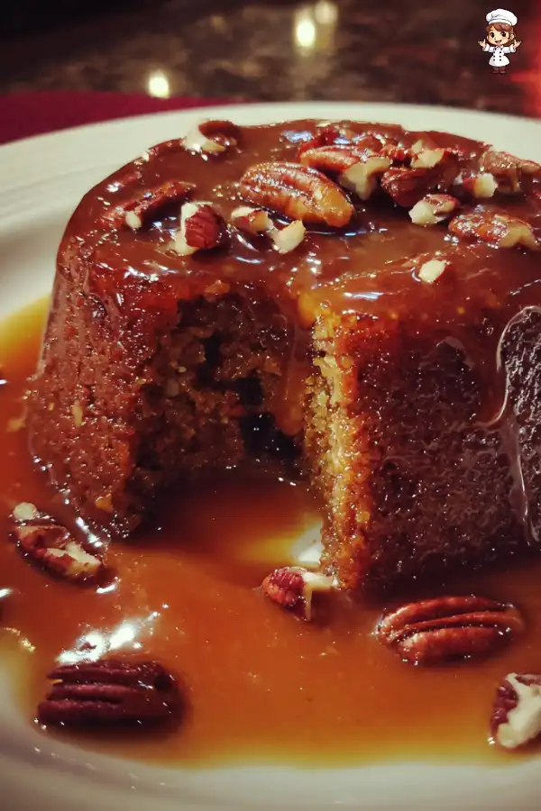 Maple Pecan Sticky Toffee Pudding Recipe
