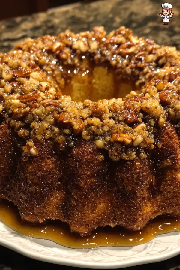Maple Pecan Streusel Coffee Cake Recipe