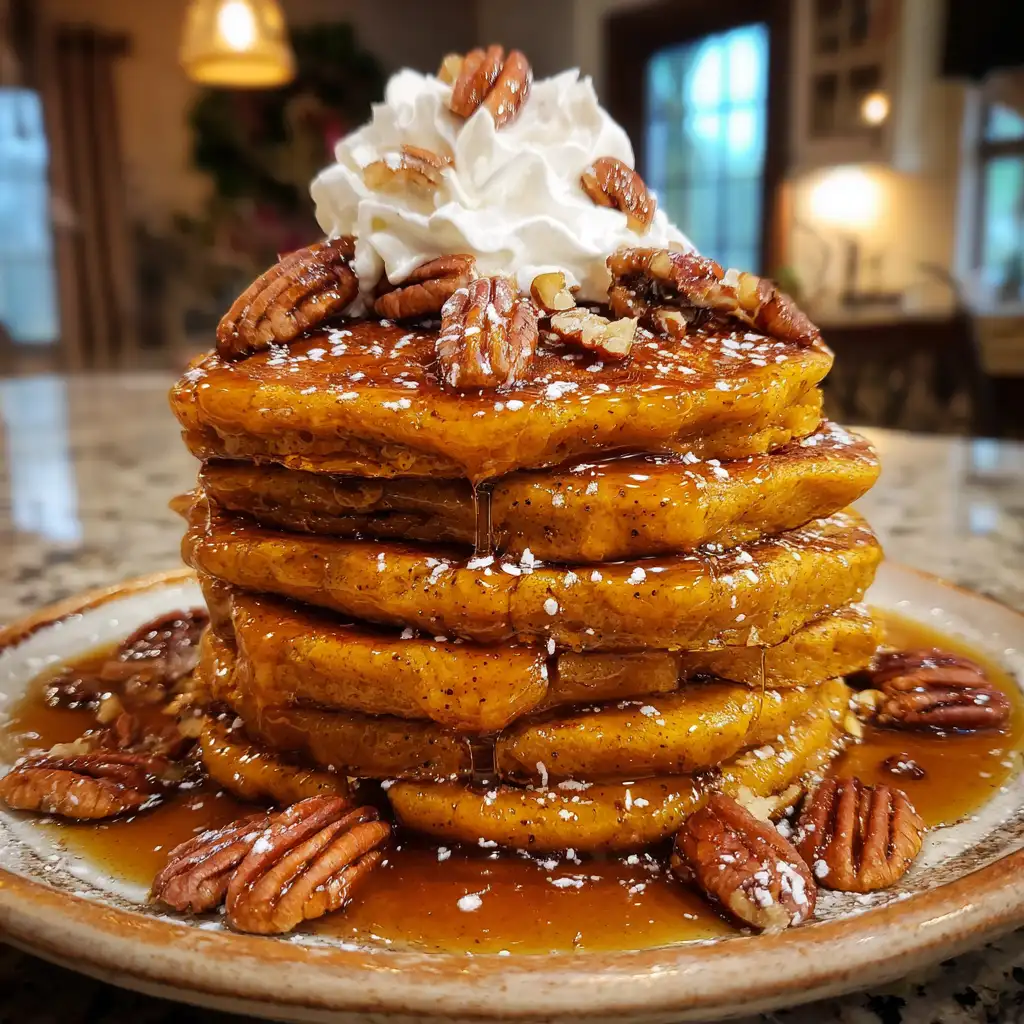 Maple Pumpkin Pancakes Recipe