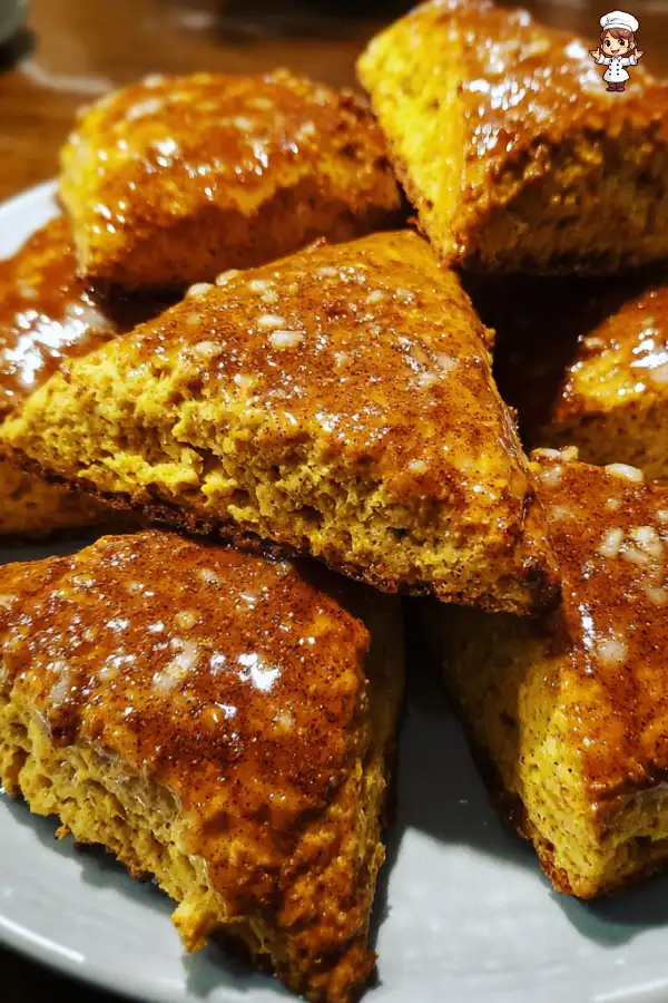 Maple Pumpkin Scones