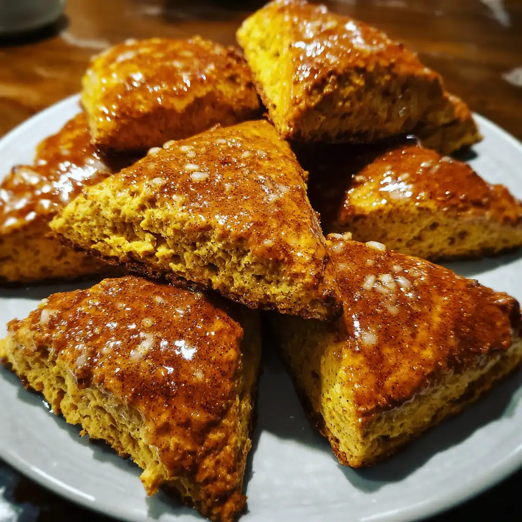 Maple Pumpkin Scones