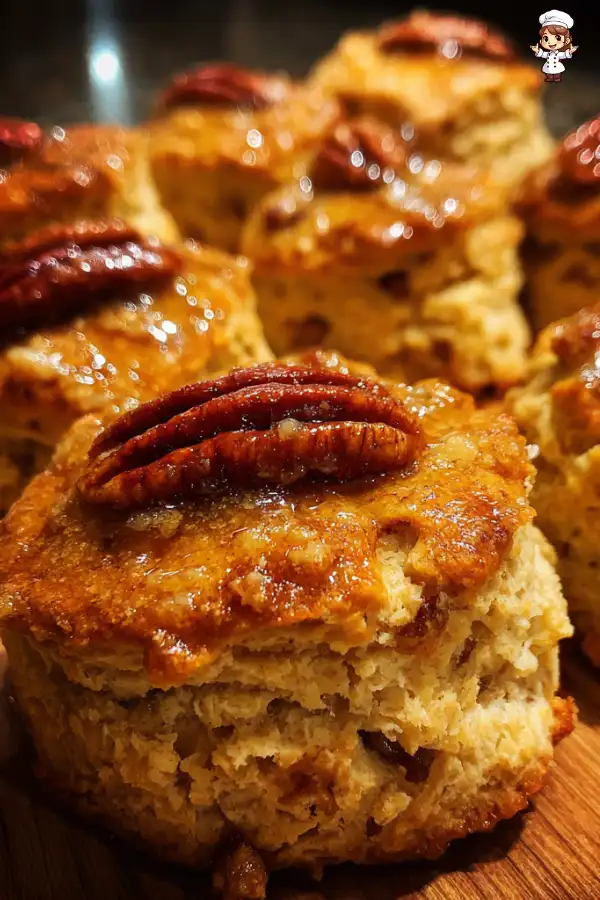 Maple Spice Scones with Pecans