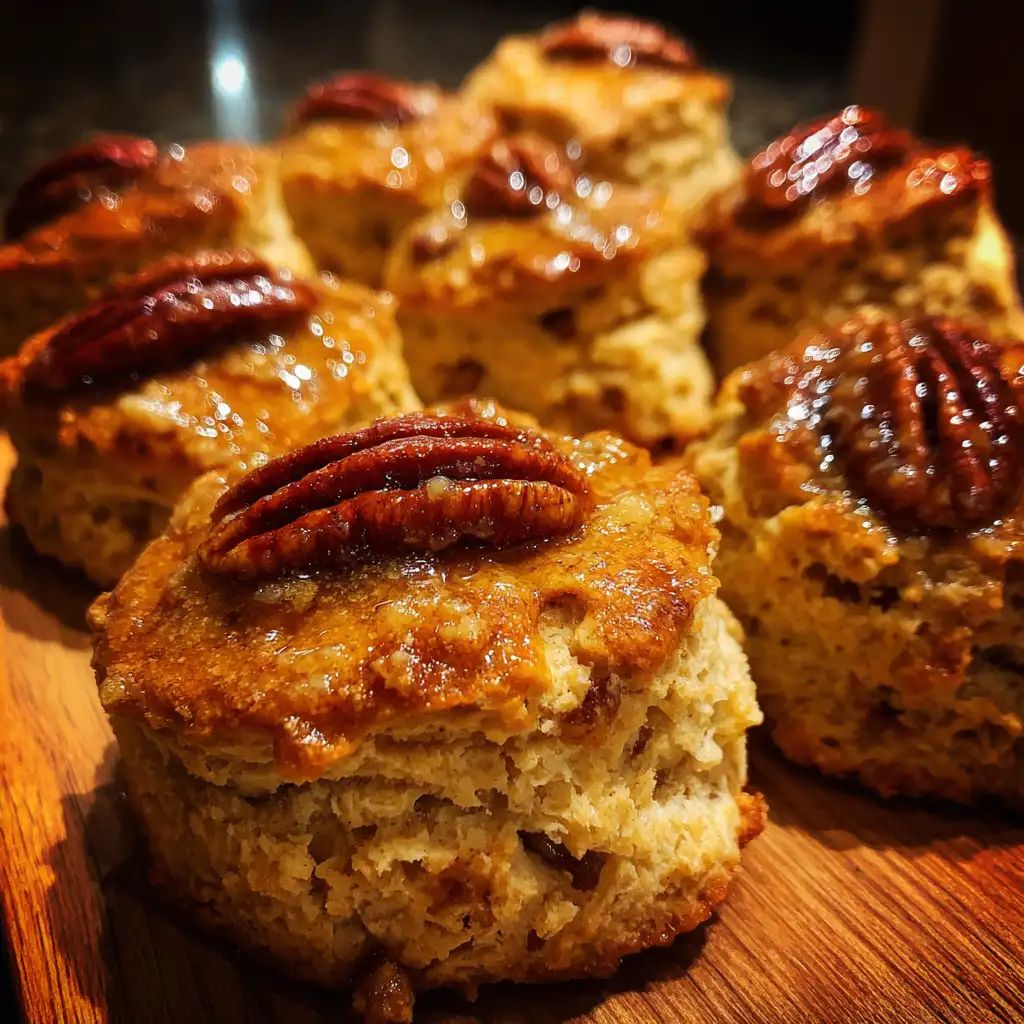 Maple Spice Scones with Pecans