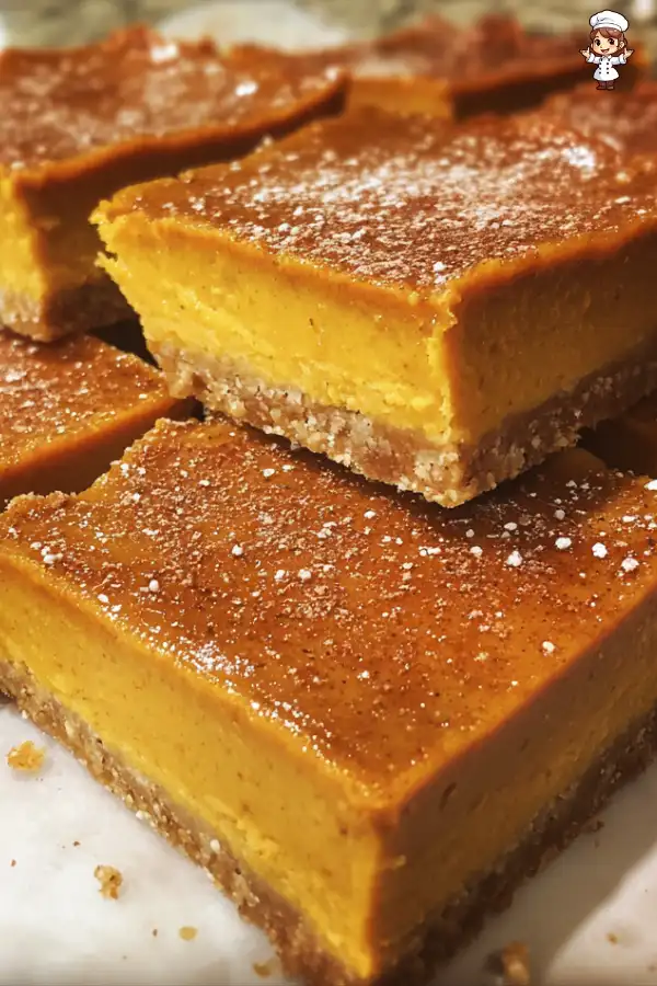 Maple Sweet Potato Pie Bars Recipe