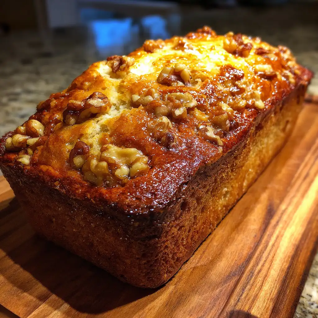 Maple Walnut Banana Bread Recipe