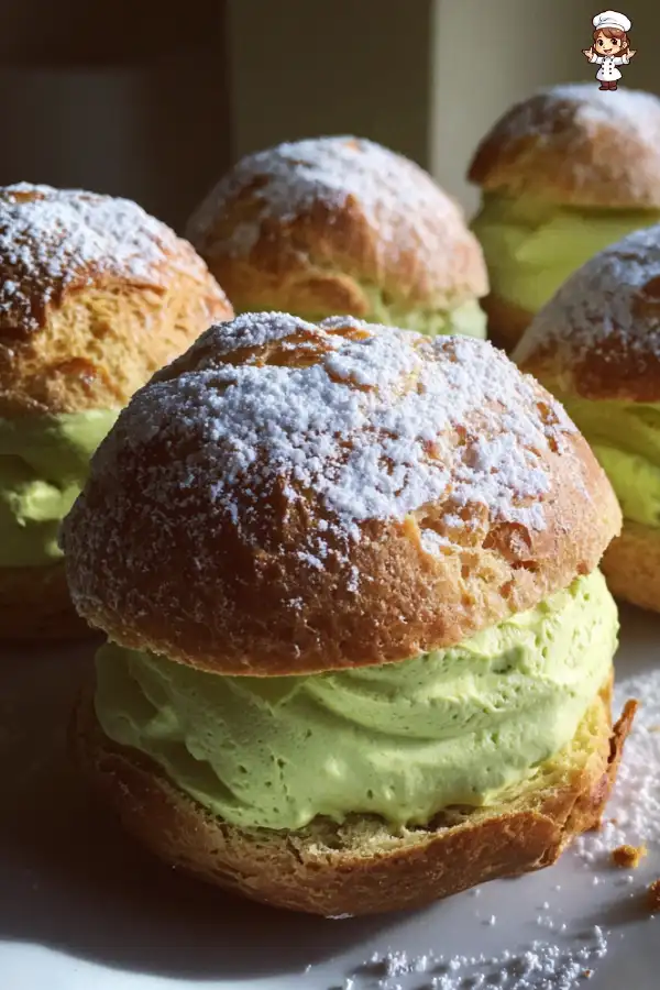 Matcha Cream Puffs Recipe Discover a Delightful Treat!