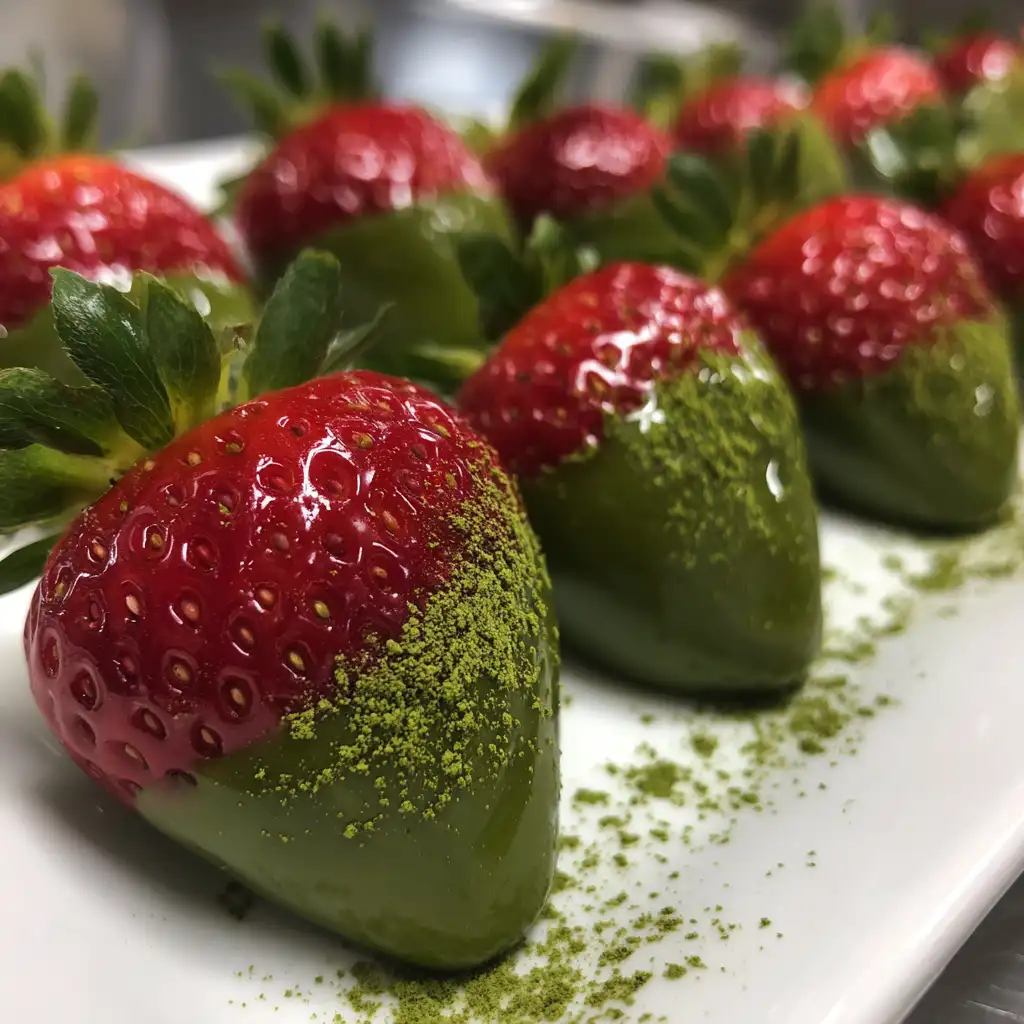Matcha Strawberries Discover a Delicious Treat Today!