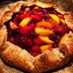 Mixed Berry Peach Galette Recipe