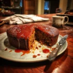 Molasses-Spice Date Cake with Blood Orange Glaze delights!