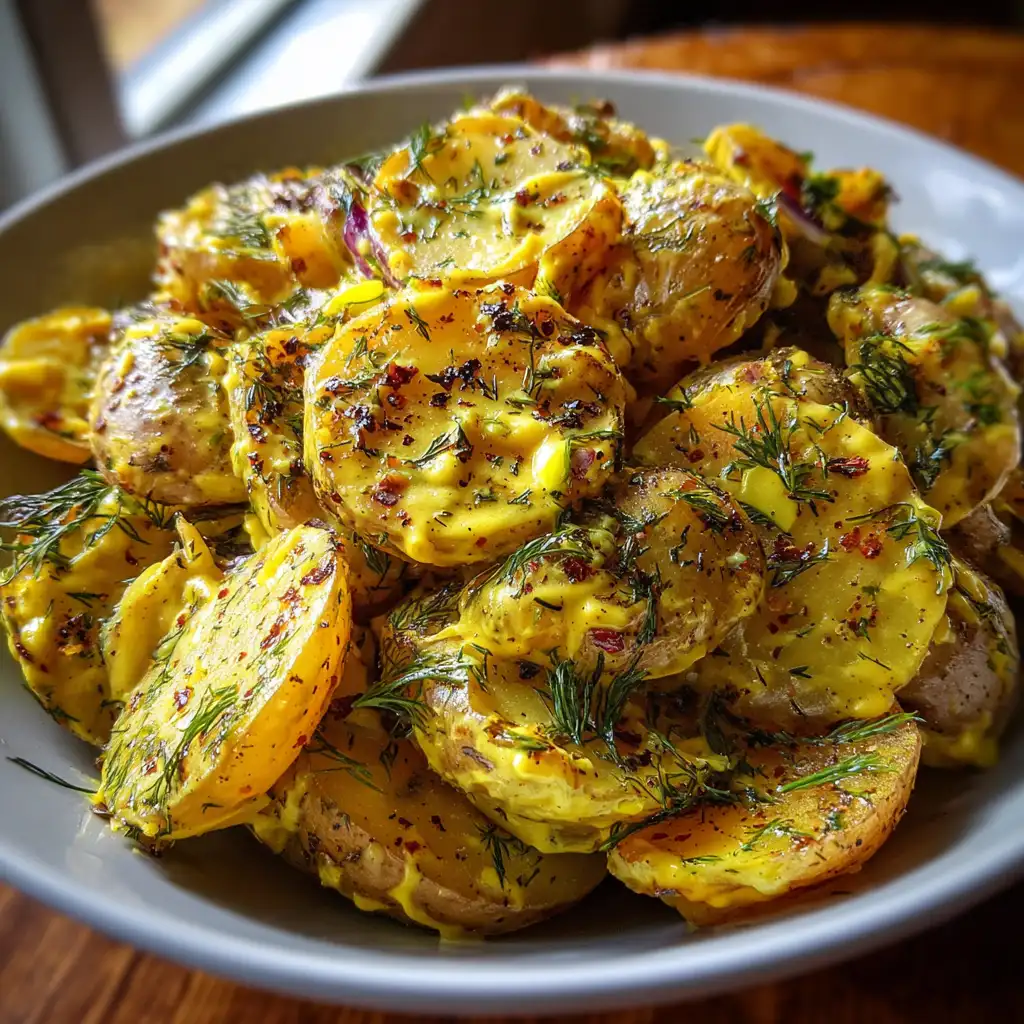 Mustard potato salad recipe