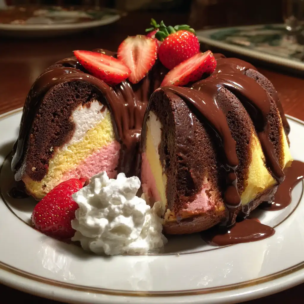 Neapolitan Bundt Cake Discover the Ultimate Recipe!