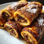 Nutella French toast roll-ups are a must-try delight!
