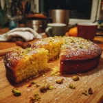 Orange Rose Pistachio Semolina Cake is a must-try!
