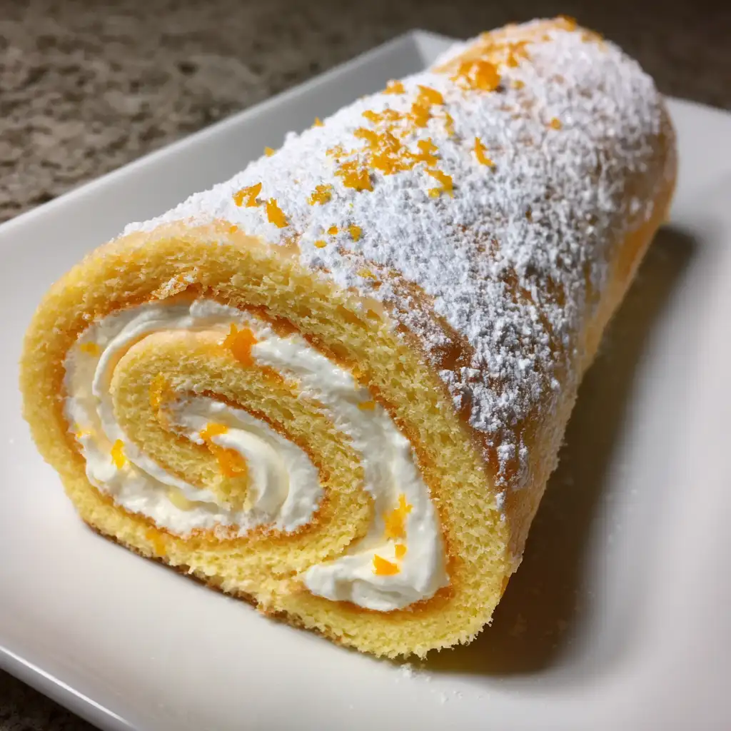 Orange Swiss Roll Discover the Perfect Recipe Today!