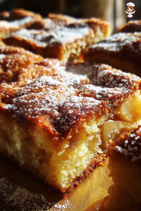 Pear Cardamom Cake Bars are a must-try delight!