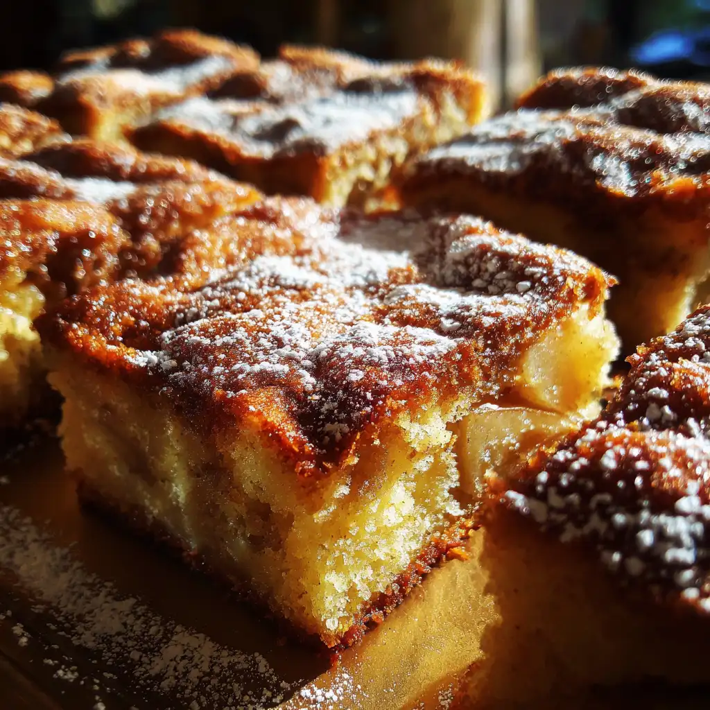Pear Cardamom Cake Bars are a must-try delight!