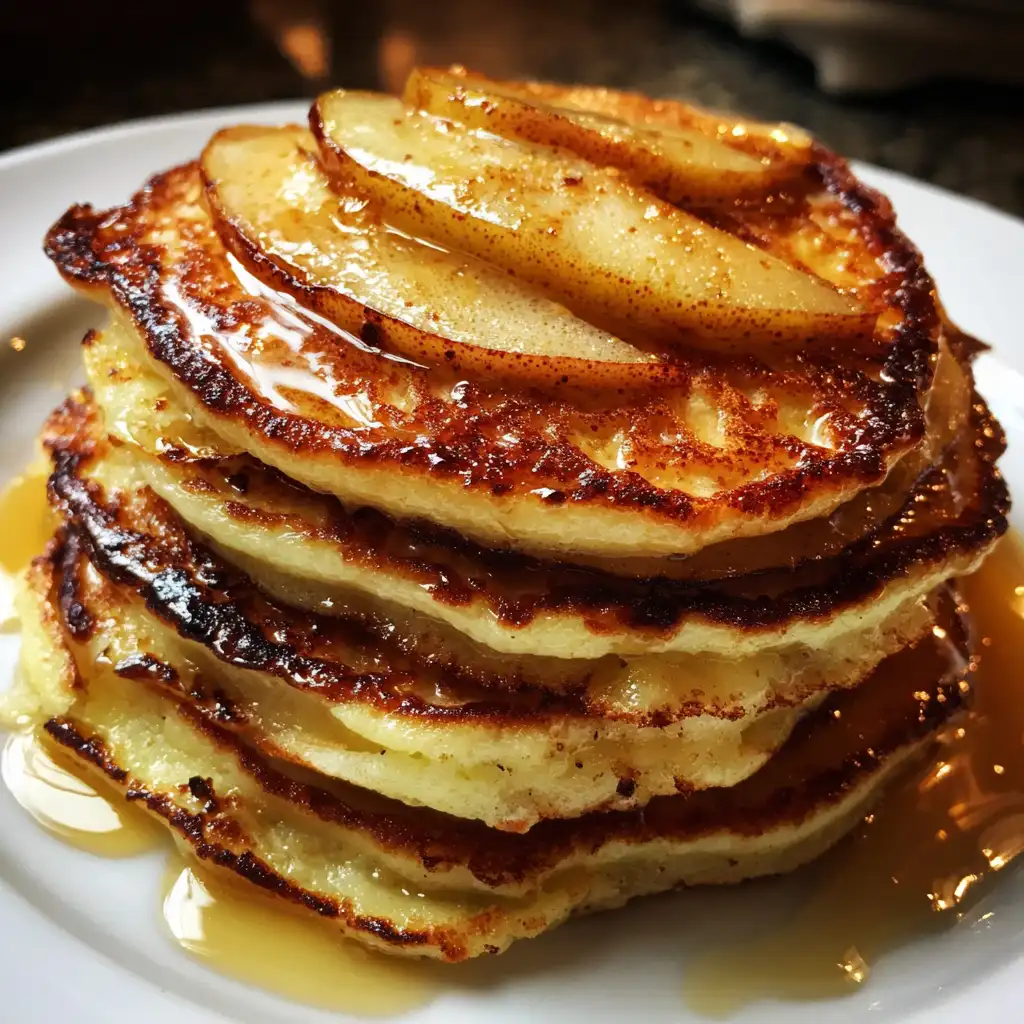 Pear Cardamom Pancakes Discover a Unique Breakfast Delight!